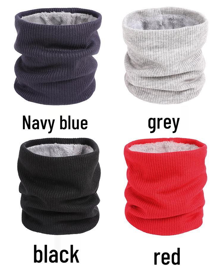 Warm Double-Layer Velvet Neck Warmer for Couples
