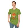 Unisex Softstyle T-Shirt Mushroom Cottage Fairy House Fantasy