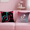 T-TikTok-K Cushion Cover Comfortable Reversible Pillow Cover Ideal for Car Sofa Bedroom & Beyond