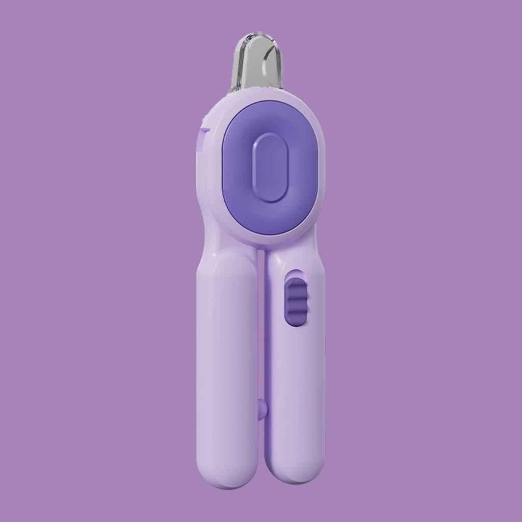 2-in-1 Cats And Dog Nail Clippers With Lamp And Nail Polish