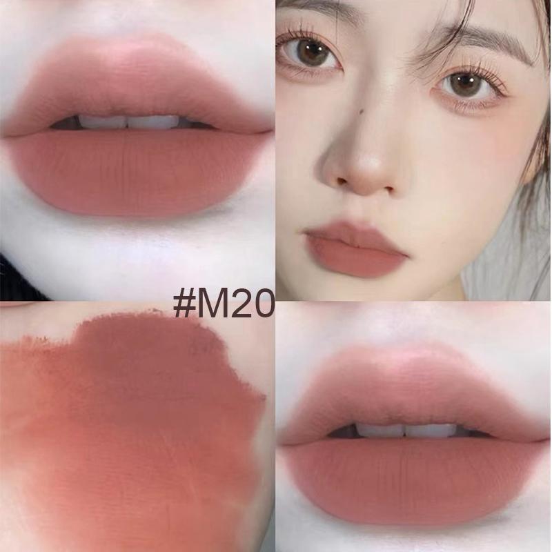 lipstick Lip mud matte mist face velvet Lip mud Red lip glaze to show white lip gloss lip cream
