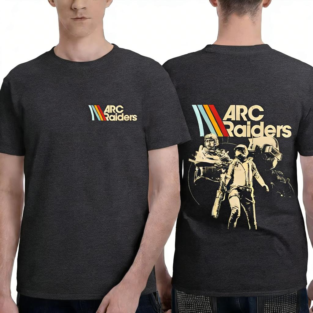 ARC Raiders Gestreifte T-Shirts ARC Heißes Spiel Survival Evolved Sweatshirt Geschenke für Gamer Kleidung Unisex Vintage Spieleliebhaber Oberteile