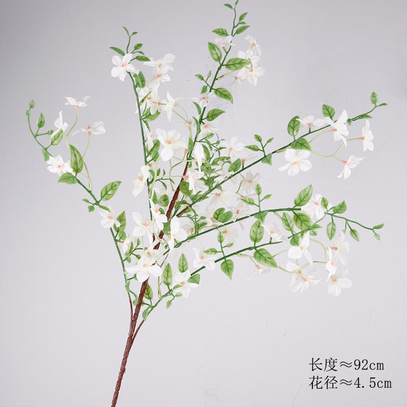 

Simulation flower long branch Qili incense wedding decoration fake flower living room entrance ornament simulation Qili incense белый