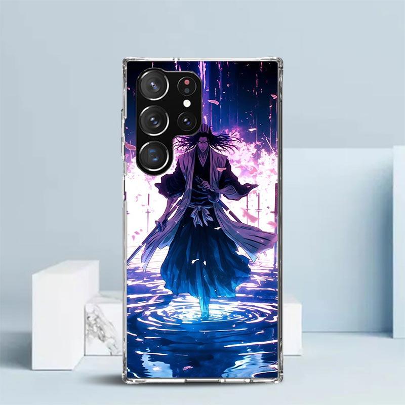 Bleach Kuchiki Byakuya Soft Cover for Samsung Galaxy S25 Edge S26 S24 S23 Ultra Phone Case S22 S21 Plus S20 FE Print Pattern She