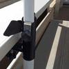 Umbrella Holder with Clamp Heavy-Duty Mount Adjustable Screws for