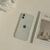 Transparent Simple Pure Color Case for iPhone 15 Pro Max, Apple 12, 14, XS - Japanese & Korean Style