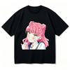 Du und ich sind Polar Gegensätze Baumwoll T-Shirt Persönlichkeits Kleidung Neues Modell Anime Tee Tops Ganzjahres Kleidung Streetwear Paare