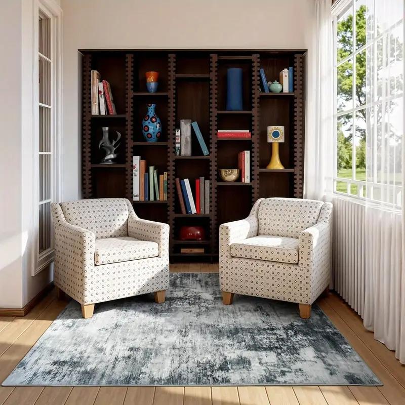 Moderner Abstraktischer Teppich für Große Flächen für Wohnzimmer, Schlafzimmer, Fußmatte, Rutschfest, Esszimmerteppich, Heimdekoration