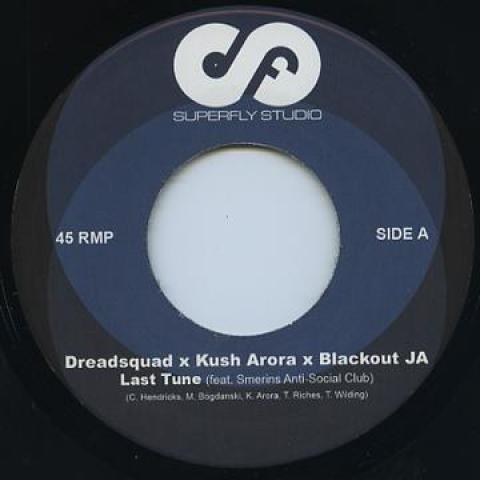 

7inch Record DREADSQUAD KUSH ARORA BLACKOUT JA Last Tune SF29 Superfly 2016 Poland Reggae Ska Dub Used