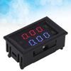 Voltage Amperage Monitor Gauge Amp Detector 0‑100V Voltage Current Meter with Calibration Potentiometers for Solar Panels