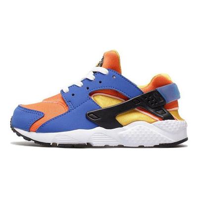 Run Wallace Comfortable Durable Low Top Kids Running Shoes Kids Running Shoes Blue Orange 704949-421