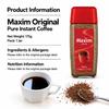 Maxim Original Bottled Pure Instant Coffee 175g