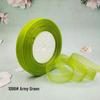 Cinta de Hilo de Nieve Transparente de 1,2 cm para Manualidades: Ganchillo, Accesorios para el Cabello, Lazos, Regalos, Empaque para Pasteles y Cajas, Cinta de Seda