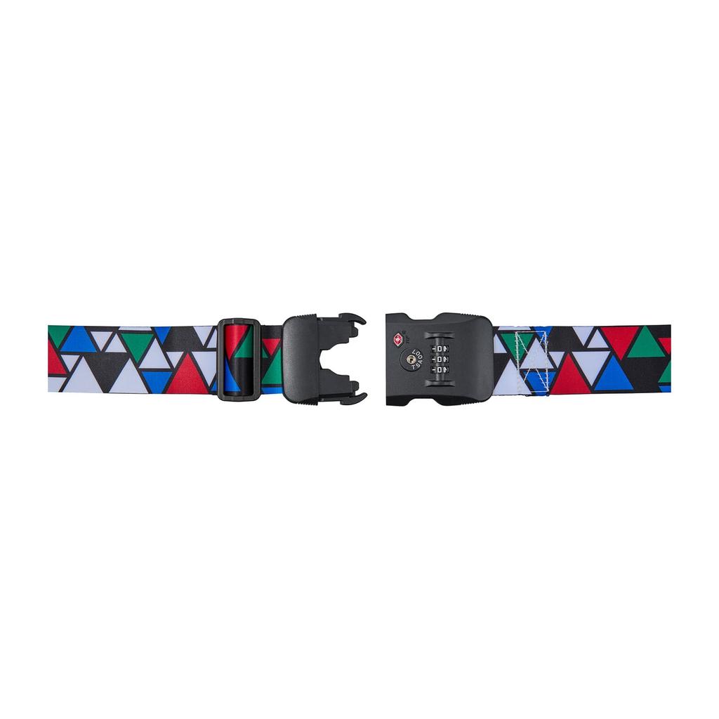 Siffler Suitcase Belt with TS Lock, Number Lock, Marker, Security, Anti-Theft, for International Travel, Siffler 209. Delta Color