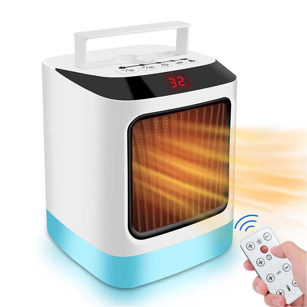buy bd56 led handy space heater timer electric heater remote control air warmer hot fan at affordable prices free shipping real reviews with photos joom