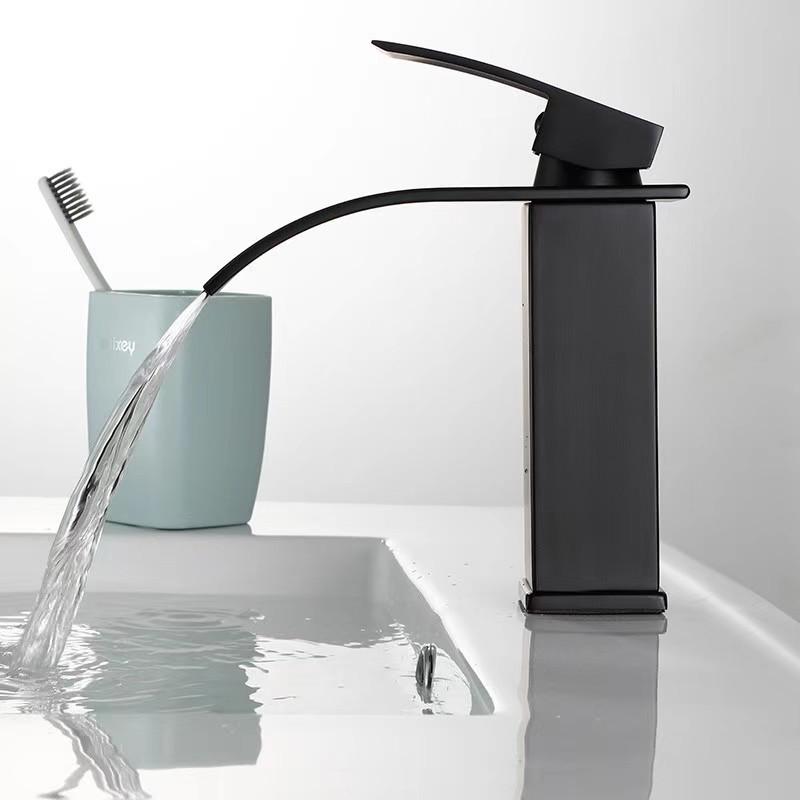 Nordic Waterfall Bathroom Faucet - Hot/Cold Mixer