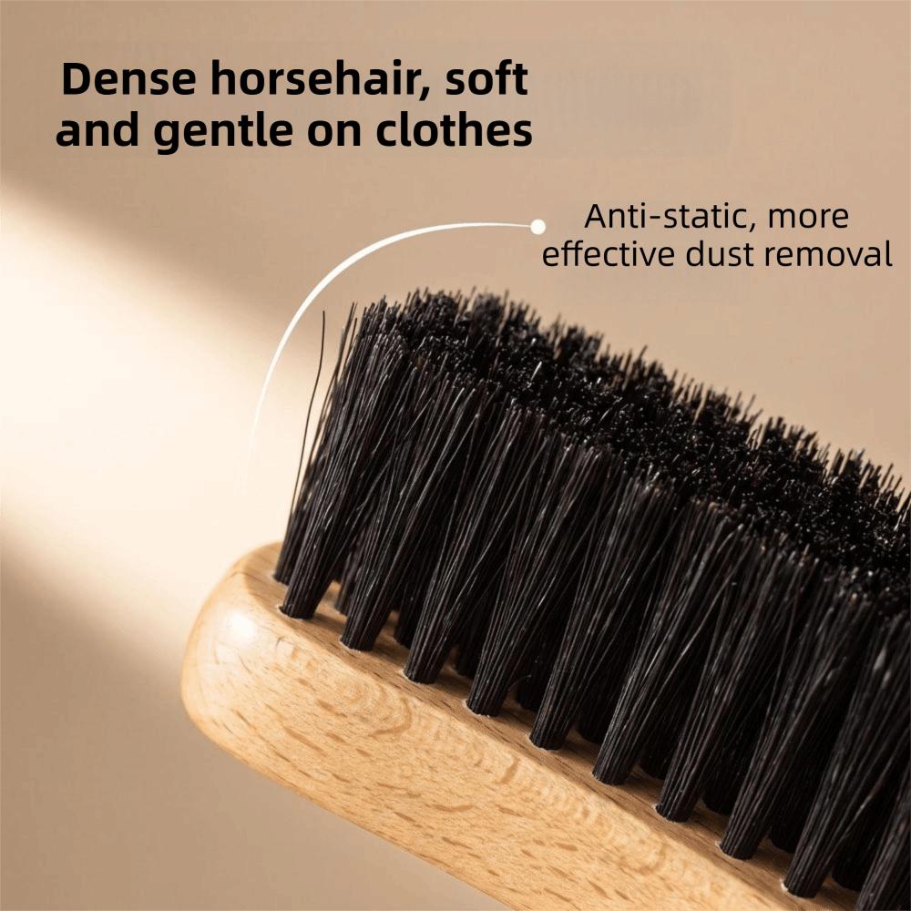 Beech Handle Clothing Dust Brush Versatile Garment Care Brush Premium Hat Brush Cowboy Hat