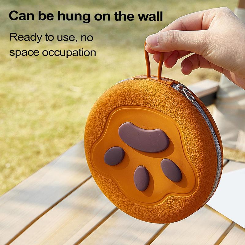 

Travel Water Bowl For Dogs Foldable Puppy Feeding Dish 2-in-1 Spill Proof Non Slip Silicone Folding Dog Bowl For Camping Hiking United States