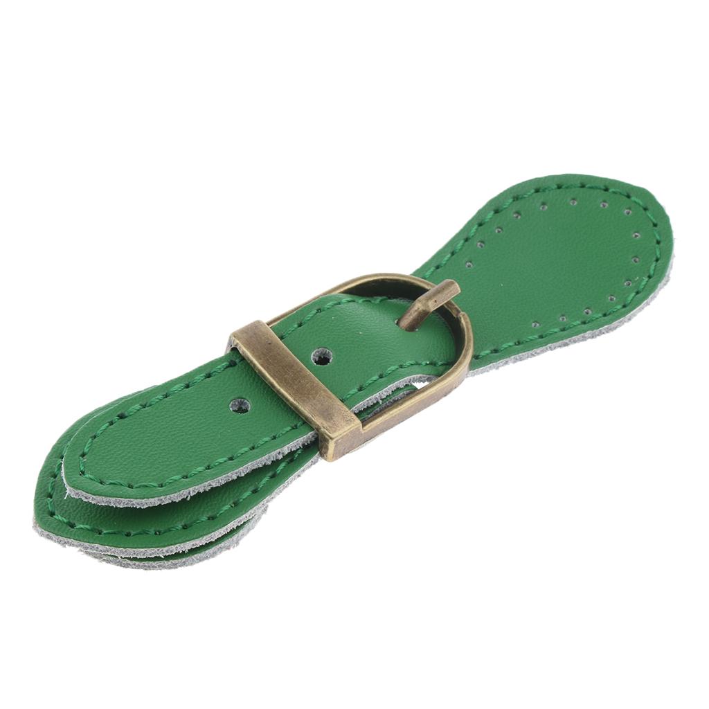 Našívací spony z pravé kůže, zapínání, sada, zapínání na tašku, DIY potřeby