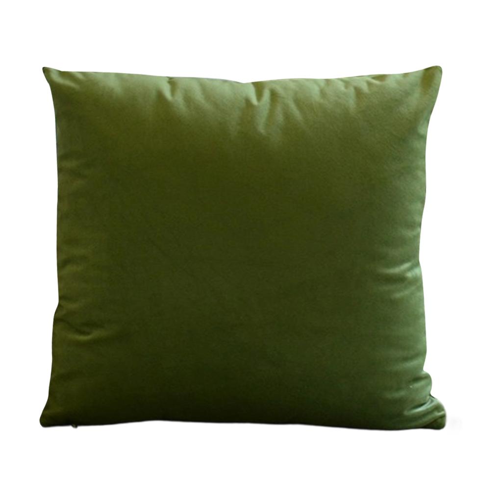 Sofa, Square Backrest Cushion, Color Velvet Pillowcase,20*20in,1