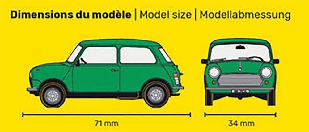 Platz Heller 1/43 Austin Mini Plastic Model HE80153