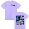 Rapper Anuel AA Rhlm 2 Album 2025 Tour Tshirts Unisex Women Fashion Hip Hop Gothic Clothes T Shirt Short Sleeve Tshirt Streetwear