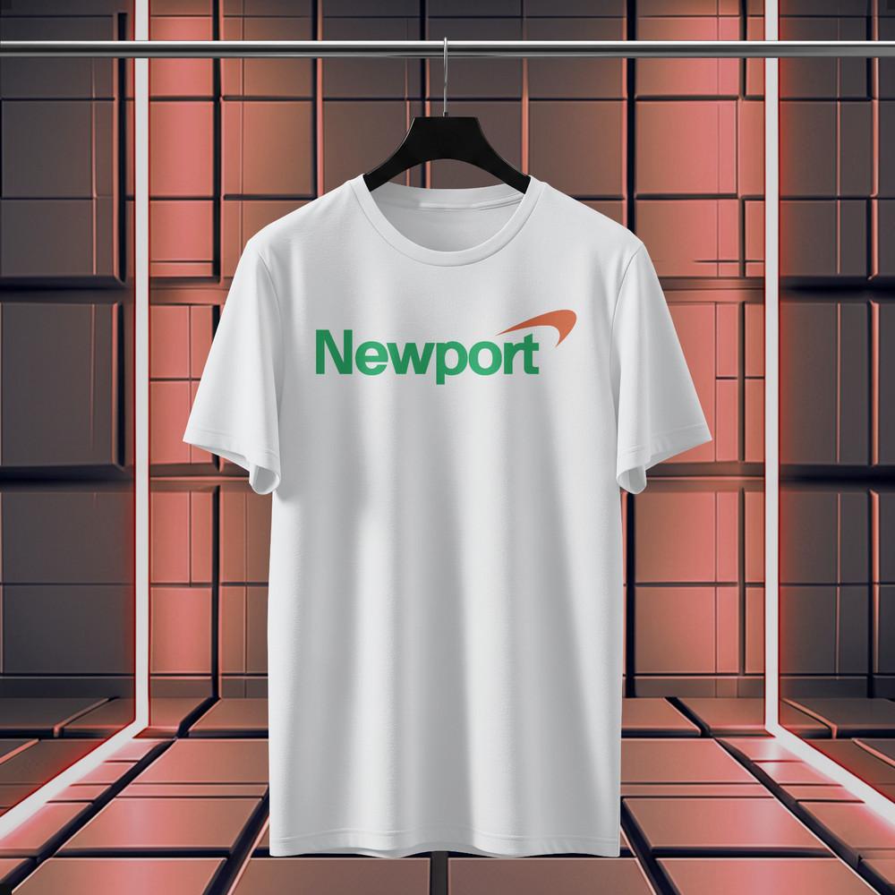

Футболка с забавным логотипом сигарет Newport Размер S-5XL Сделано в США Унисекс L