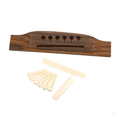 Wooden Guitar Bridge Accessories for Adults Professionals Beginners