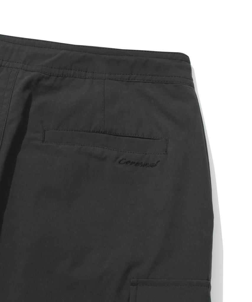 Covernat Woman Parachute Cargo Skirt Black