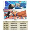 Super Saiyan DBZ Blankets Fleece Summer Air Conditioning Multifunction Throw Blankets for Bedding Bedroom Bedding Throws