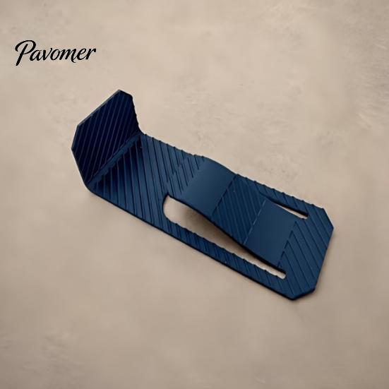 Quiet Door Closer Assist Anti-slip Foot-Operated Stop, 3D Printed No Drilling Required Floor Mounted Catch Doorstop, Hands-free Step-in Wedge for Home