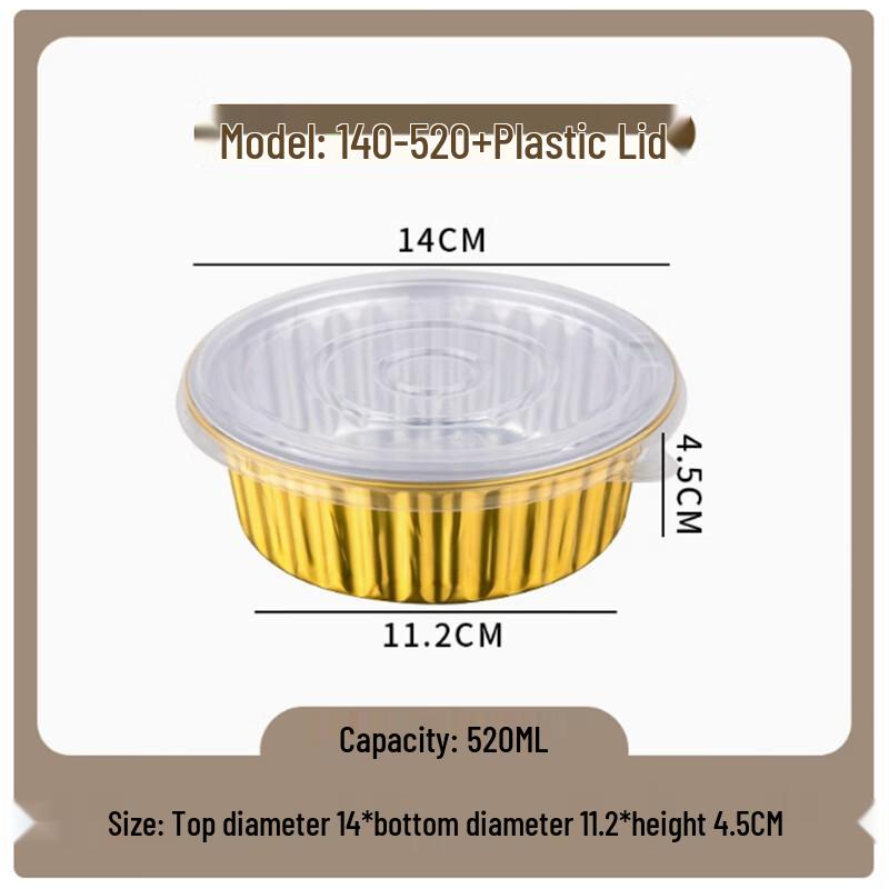 St. Bilai Disposable Aluminum Foil Food Container