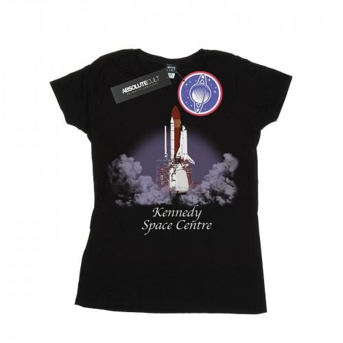 NASA Womens/Ladies Kennedy Space Centre Lift Off Cotton T-Shirt