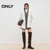 ONLY Women's 2025 Autumn Double-faced Wool Hooded Coat