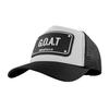 John Hatter Mens G.O.A.T Logo Trucker Cap