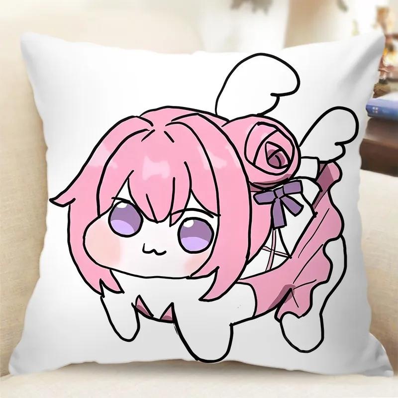 Nikke DORO Doll Victory Goddess Pink Dog Pillow Decoration, Anime Game Surrounding Toy Dolls, Home Accessories Gift