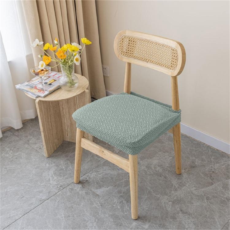 Elastic Seat Cover for Dining Chair Slipcover Chair Protector Without Backrest