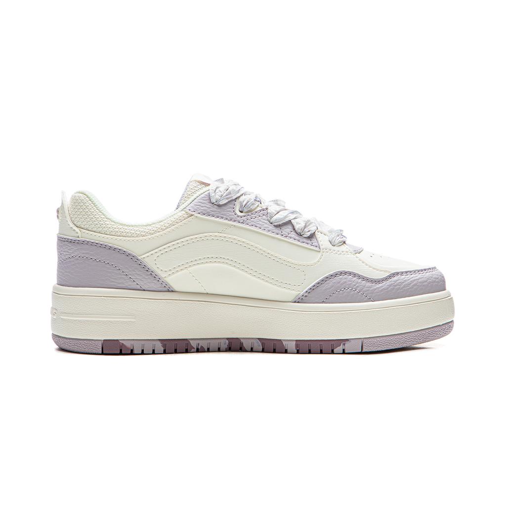 Li Ning Cheese Slip Resistant, Abrasion Resistant, Lightweight, Breathable, Height Increasing Low top Skateboard Shoes AGCW076-4
