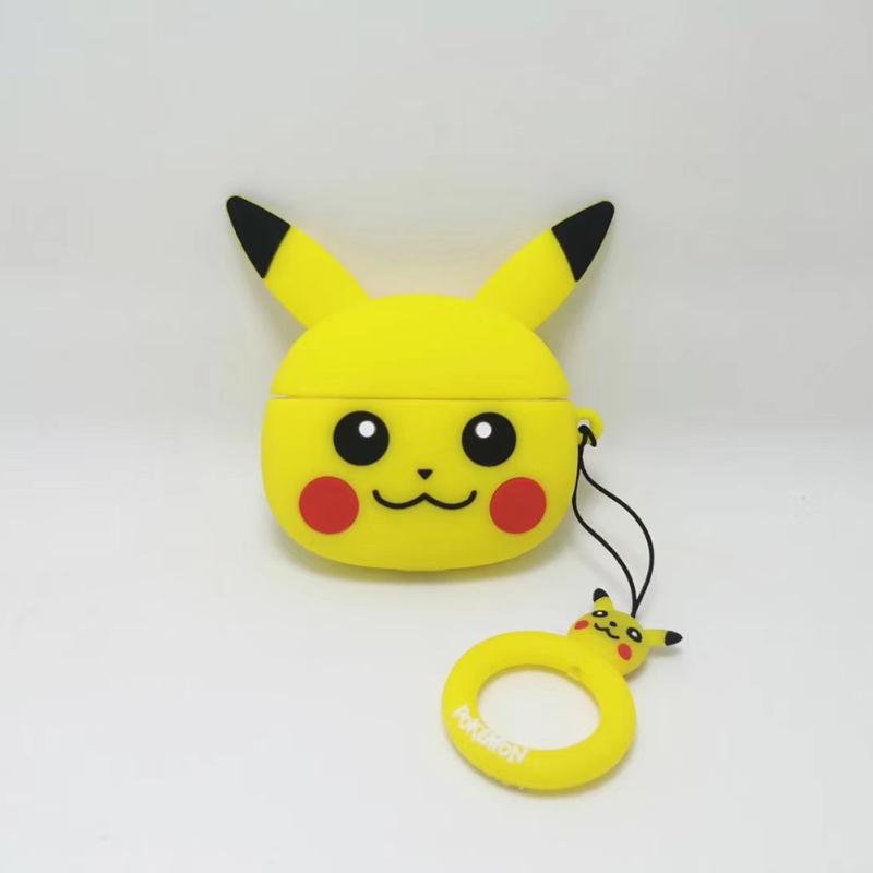 Cartoon Mickey Minnie Stitch Bluetooth-compatible Earphone Case Cartoon Silicone Protective Cover