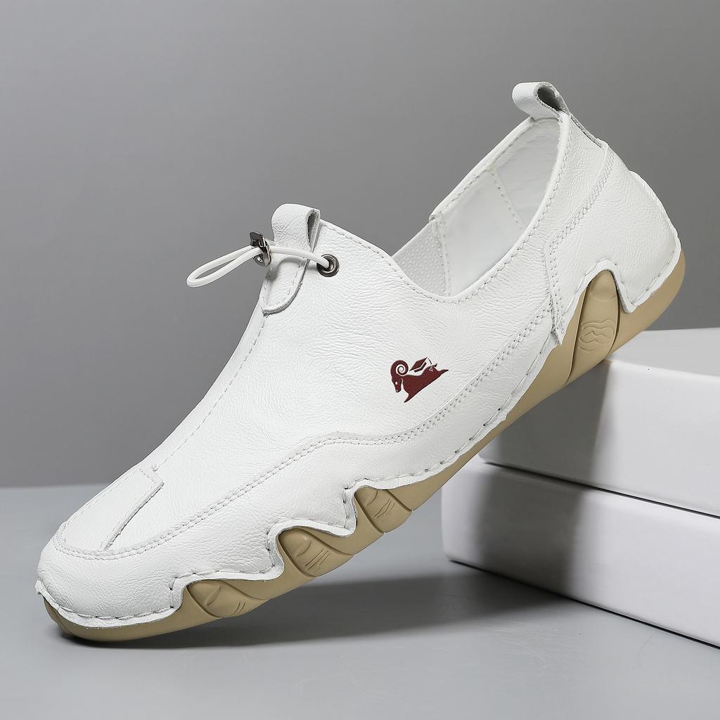 Fashion 2025 New Men Casual Sneakers Lace Up Males Shoes Fashion High Quality Loafers Men Luxury Casual Shoes Hand-stitched Big Size 48