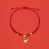 2026 Horse Year Lucky Pony Red Rope Chinese Style Fortune Bracelet Horse Year Bracelet  Girls