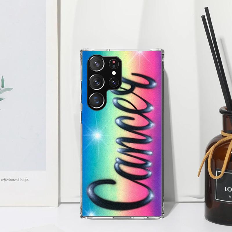 Aries Leo Libra Pisces Virgo Capricorn Phone Case For Samsung Galaxy S26 S25 Edge S24 FE S23 S22 Ultra S21 Plus S20 + Art Fundas