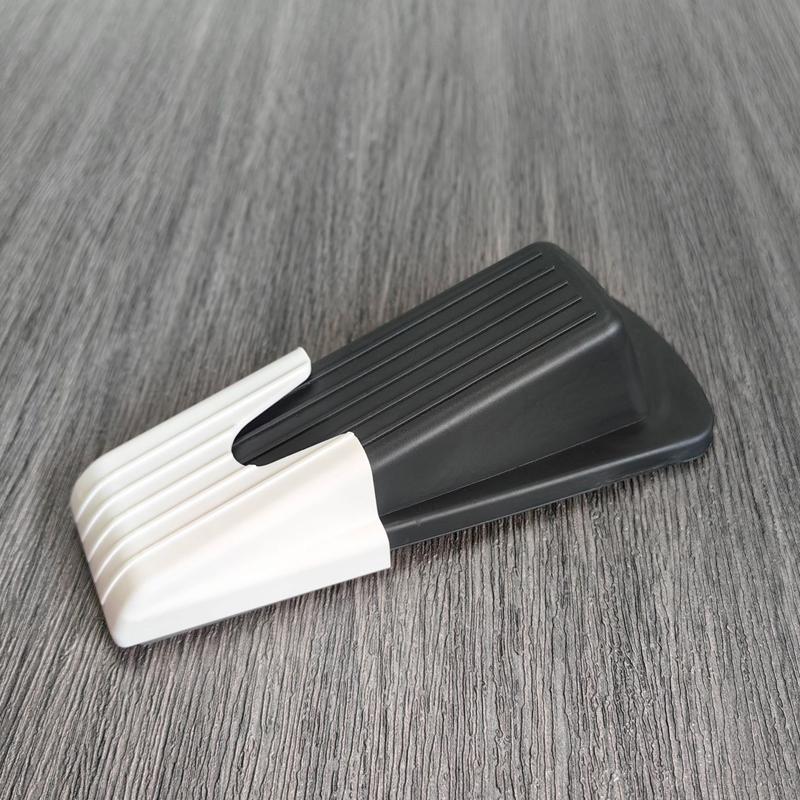 1Pcs Safety Silicone Door Stop Stoppers Block Wedge Doorstops Door Stopper Home Office Door Rear Retainer Anti-collision Stop