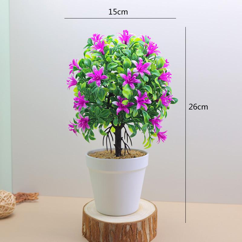 Murraya Plastic Exotica Artificial Flower Potted Plant For Interior Decor