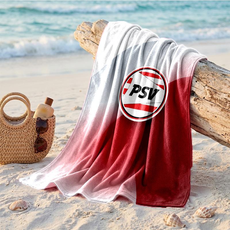 Telo Mare in Microfibra PSV Eindhoven FC Asciugatura Rapida Assorbente Grande per Spiaggia Nuoto Viaggio
