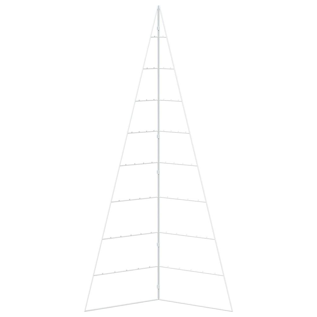 Metal Christmas Tree KUOPIO 210 cm Steel White