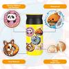 50 Donuts Mix And Match Small Animals Stickers Ice Cream Toast Milk Tea Creative Food Stickers Asia