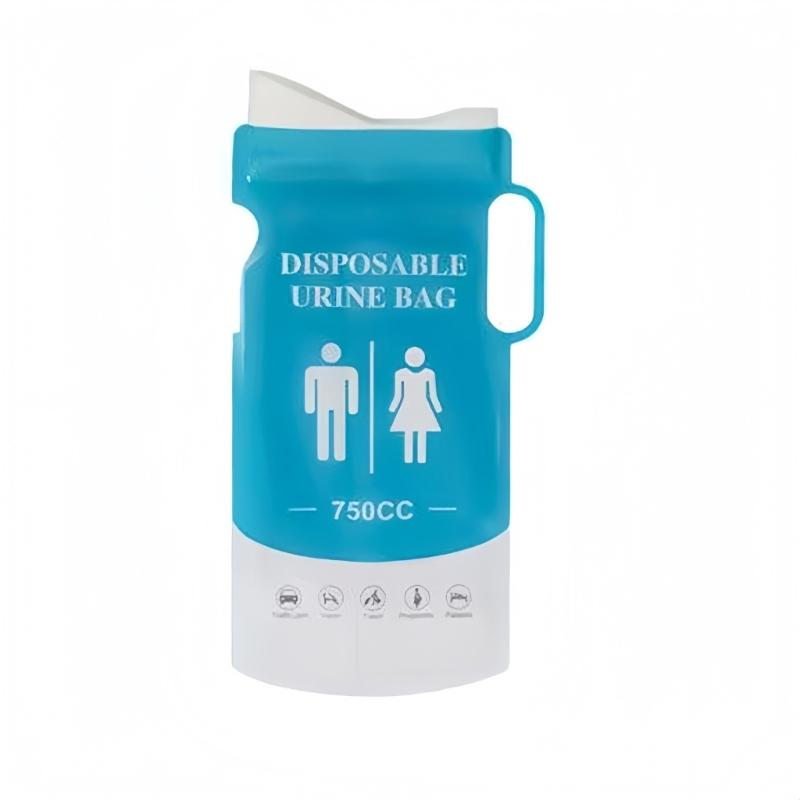Urine Bag for Car Travel Disposable Urine Bag Unisex Use 750ml Portable Urine Bag Vomiting Bag