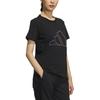 Adidas Set in Sleeve T Shirt Women's Black GP0675