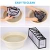 Folding Drawer Storage Box Compartmental Wardrobe Storage Box Suitable For Underwear, Bras And Socks